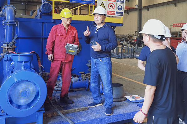 科迅110臺泥漿攪拌器及砂泵設備開啟交付 科迅110臺泥漿攪拌器及砂泵設備開啟交付